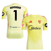 Sevilla FC 25/26 Adult Goalkeeper Home Shirt – Yellow